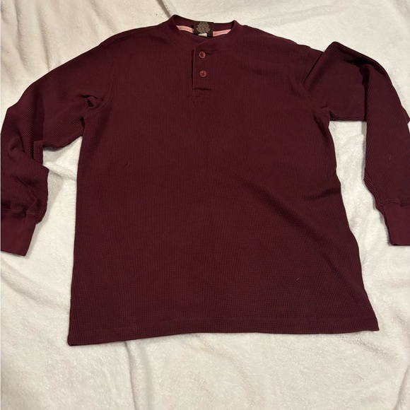 Steve & Barry's Other - Men’s Large Steve & Barry's Maroon Long Sleeve Shirt